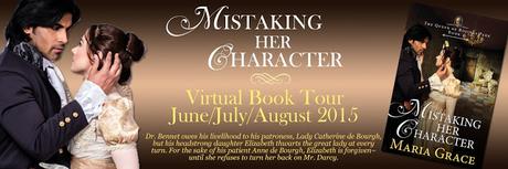 SPOTLIGHT ON ... MARIA GRACE,  MISTAKING HER CHARACTER: A PRIDE AND PREJUDICE VARIATION + WIN EBOOK!