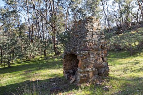 old chimney in bushland