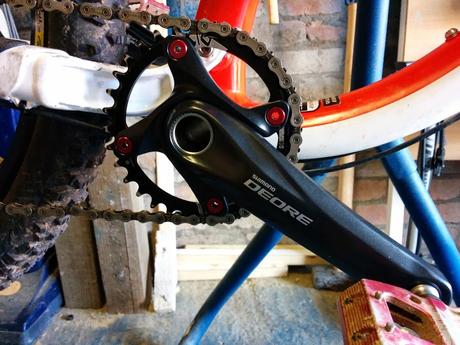 Review: Shimano Deore M615 Crankset Shimano Deore Double Crankset