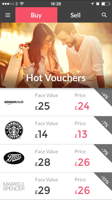 Zeek - Buy And Sell Unwanted Gift Vouchers