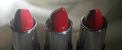 Oriflame THE ONE Matte Lipstick-Wild Rose, Berrylicious and Pink Raspberry Review & Swatch
