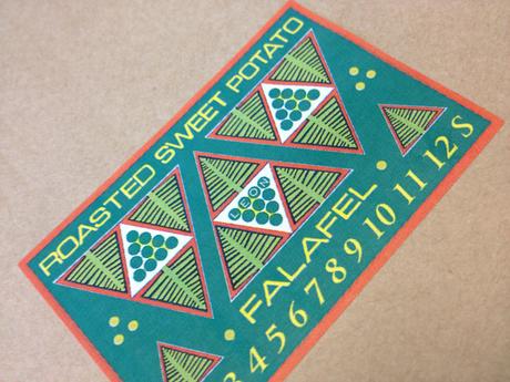 Lunch Visit to Leon Restaurant – Review Leon Restaurant - Falafel and Sweet Potato hot box