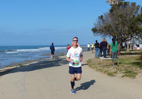 Mike Sohaskey - 2015 Mountains 2 Beach Marathon at mile 23