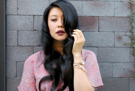 asian dark lips beauty look Red Carpet Style | Modern Flapper