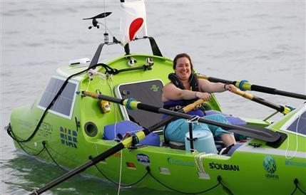 American Woman Ends Bid to Row Across the Pacific