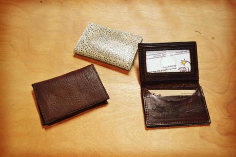 Soft Star Playday - Handmade Leather Wallets, Snakeskin Print and Wild Elk Leather
