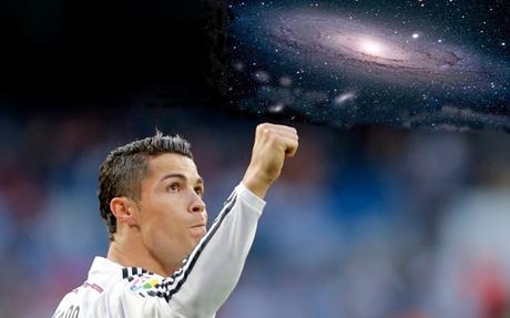 recently discovered galaxy Cosmos Redshift 7 named CR7 after Cristiano Ronaldo !