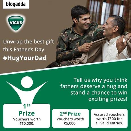 #HugYourDad this Father's Day
