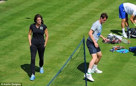 Andy Murray and his support staff ready for Wimbledon ~ UK waits !!