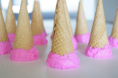 diy homemade ice cream cones