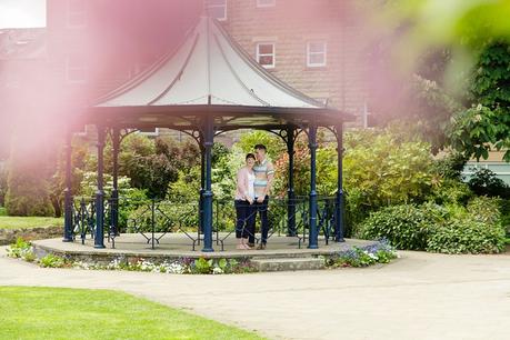 Ilkley Engagement Photography Ilkley engagement photography in gazebo