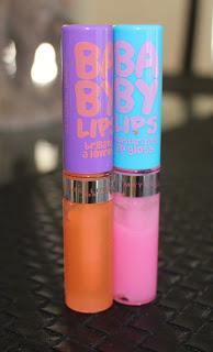 Maybelline Baby Lips Lipgloss Review and Swatches