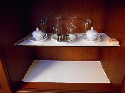 Staying at the 5 Star Yanggakdo Hotel in Pyongyang, North Korea Crockery and cutlery