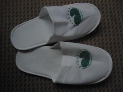 Staying at the 5 Star Yanggakdo Hotel in Pyongyang, North Korea Yanggakdo Slippers