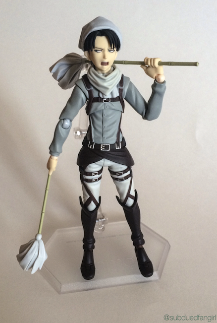 Figma Levi Cleaning Ver. Review Picture 1