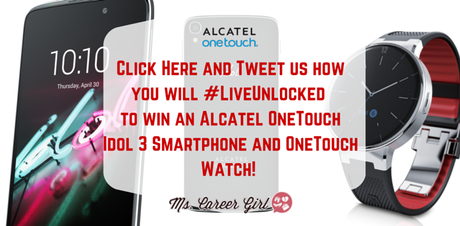 Time for a Phone Upgrade? #LiveUnlocked with Alcatel OneTouch Idol 3 Smartphone and OneTouch Watch!