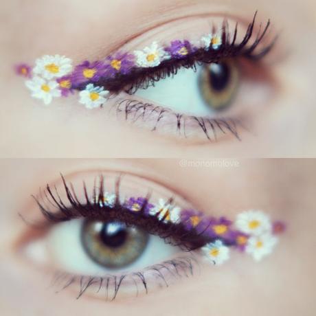 Floral eyes - so pretty!