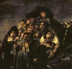 detail of A Pilgrimage to San Isidro by Francisco Goya