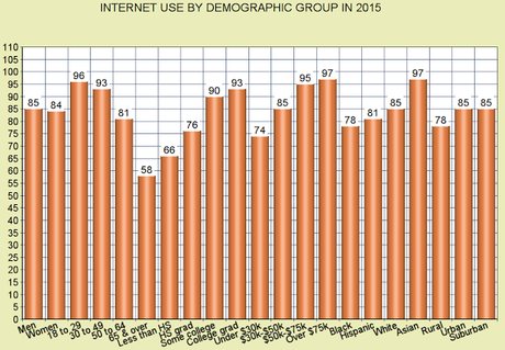 21st Century Internet Use In The United States