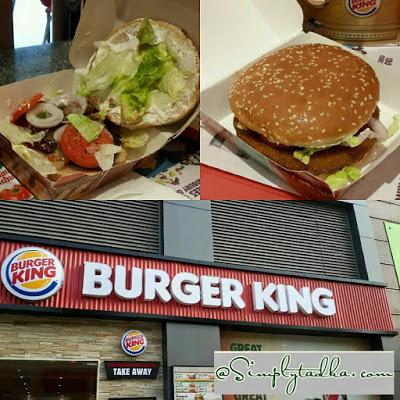 Review for Burger King @ Delhi