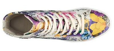 Shoe of the Day | Moncler Isabela Leather Floral Print Sneaker