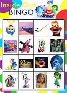 Printable Inside Out Bingo Game. Perfect for getting your kids to talk about their emotions! #InsideOutEmotions #ad