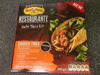 Today's Review: Old El Paso Restaurante Chicken Tinga Soft Tacos Today's Review: Old El Paso Restaurante Chicken Tinga Soft Tacos