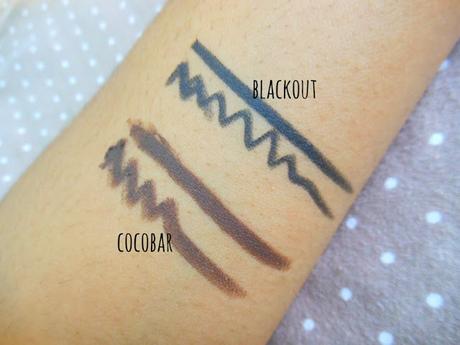 Colorbar I-Glide Eye Pencil Blackout, Cocobar : Review & Swatches