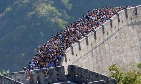one third of Great wall of China disappears !!!