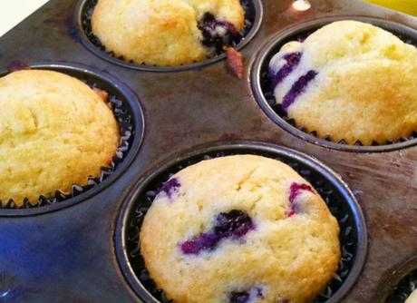 lemon blueberry muffin
