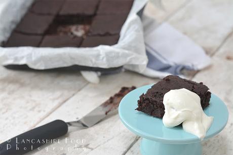 Chickpea brownies, a healthy gluten free treat