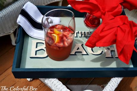 July 4th: History, Fun, Family and Some Recipes Limoncello Rose Sangria