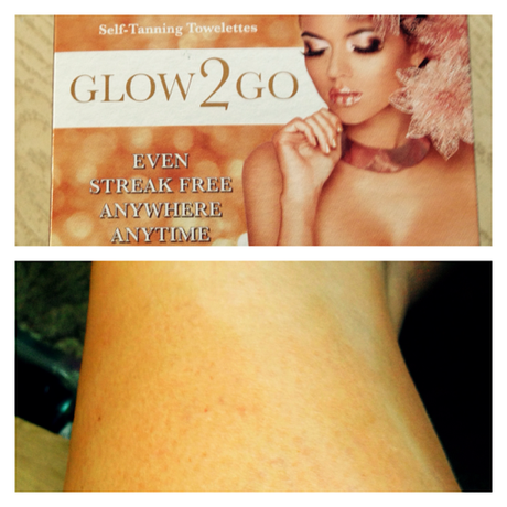 Tan for the summer glow2go self tanning towelettes