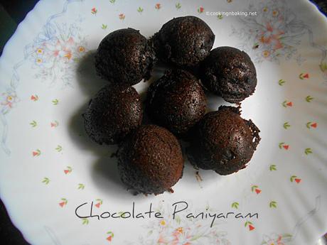 Chocolate Paniyaram