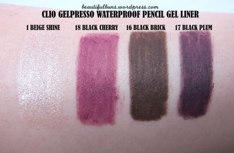 Clio Gelpress Waterproof Pencil Gel Liner3