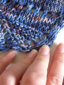 How To Construct and Knit a Triangular Shawl