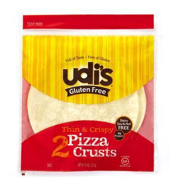 Udi's pizza crusts Green Tomato Pesto Pizza|REPOST