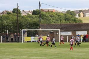 Sixer Says: Lawyers’ defence found lacking as Development Squad hit five Mandron's second - you can just about see Mavrias