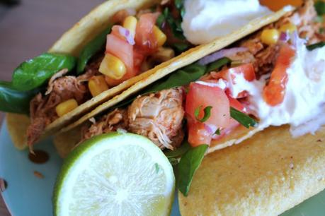 How to beat the big freeze Slow cooked chicken tacos