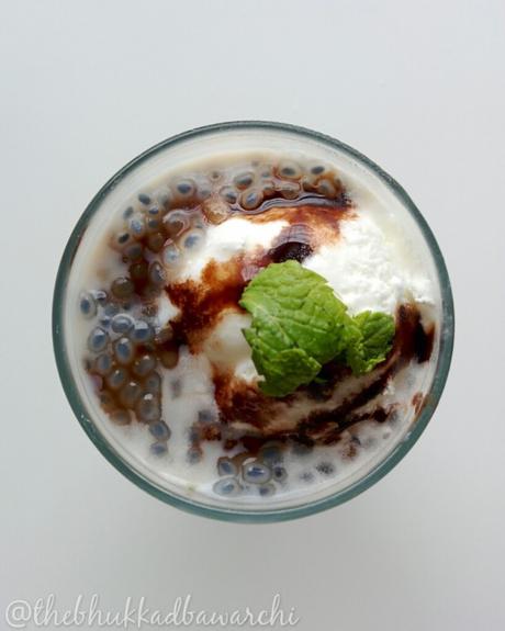 Choco-Chia Mint Shake