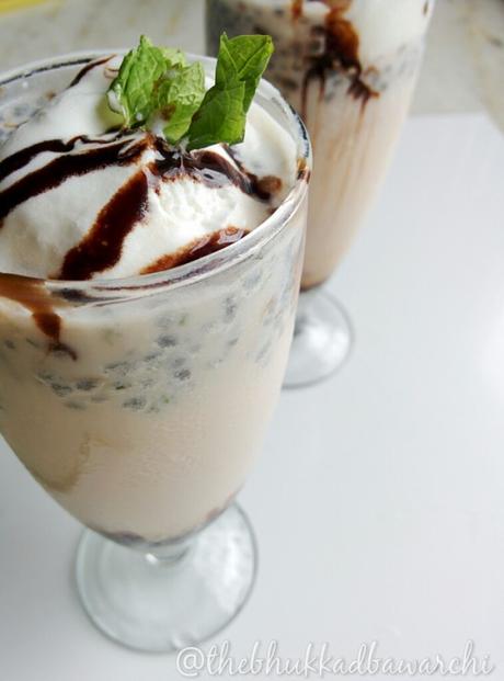 Choco-Chia Mint Shake