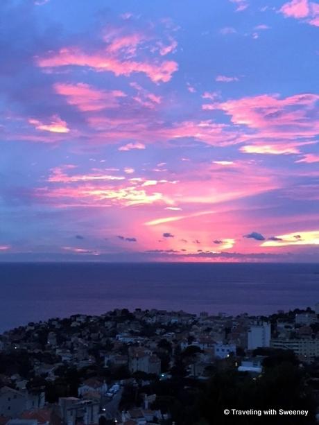Marseille, France: European Capital of Culture Sunset over the Mediterranean Sea