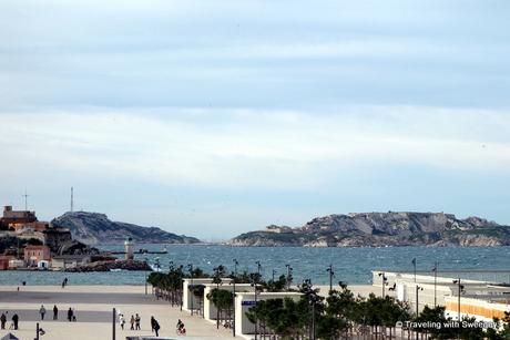 Marseille, France: European Capital of Culture Esplanade on the waterfront of Marseille