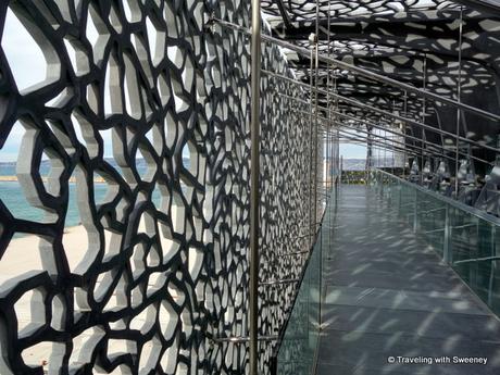 Marseille, France: European Capital of Culture Intriguing latticework design of the MuCEM exterior