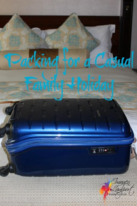 packing for a family holiday