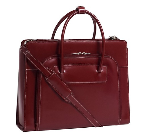 Leather Briefcase with removable laptop sleeve | $96 | Target.com