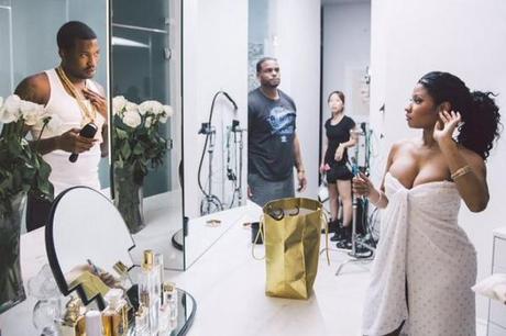 Meek Mill and Nicki Minaj Share Pictures For “All Eyes On You” Video