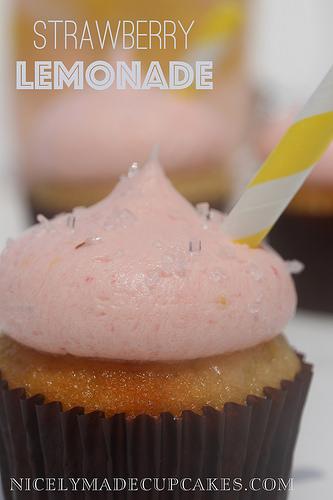 Summer Cupcakes: Pina Colada and Pink Lemonade