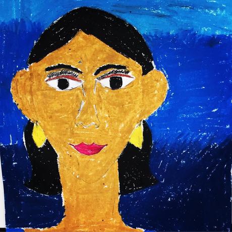 Wordless Wednesday: A Self-Portrait by Snubnose Loving this self-portrait that Snubnose has done