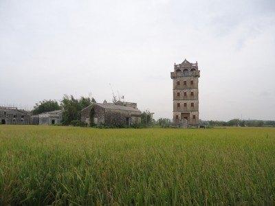 Kaiping Diaolou Tour: Zili Village, Guangdong Province, China Zili Village is in remote countryside